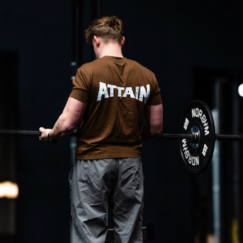 Brown Sports T-shirt